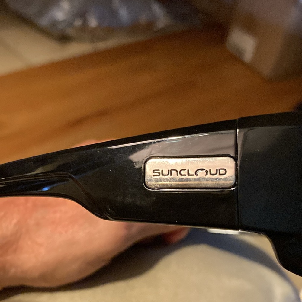 Suncloud Impulse Polarized Blk Wrap Sunglasses - image 5